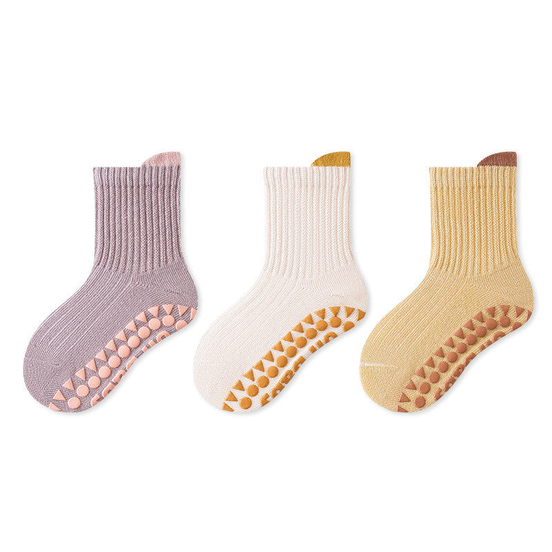 3-Pack Baby Anti-Slip Socks