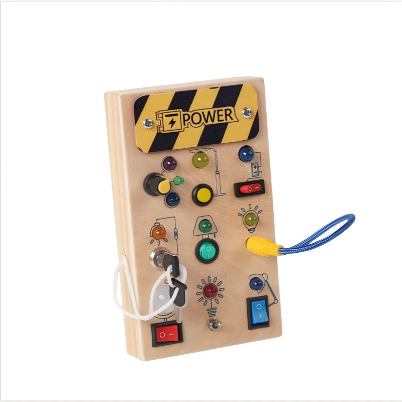 Montessori Light Switch Busy Board
