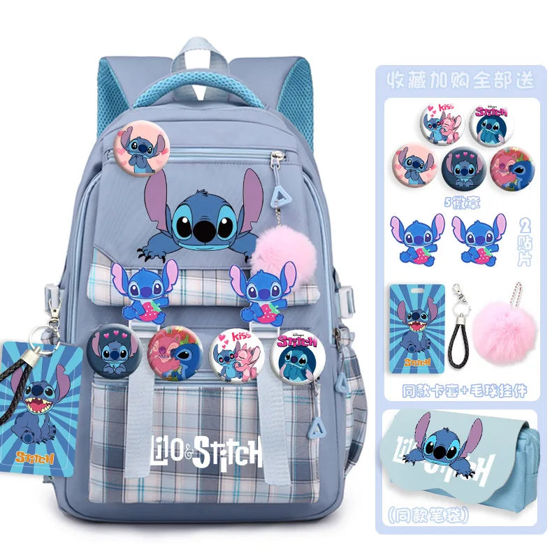 Stitch Cartoon Schoolbag