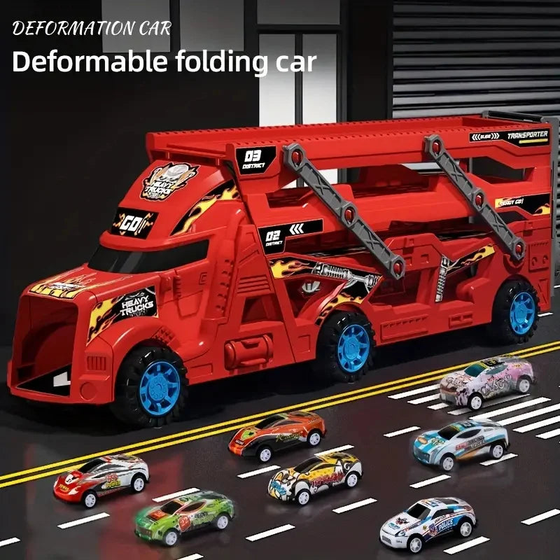 Mega Transform Truck Racer