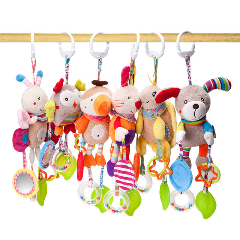 CuddleCritter Teether Rattle