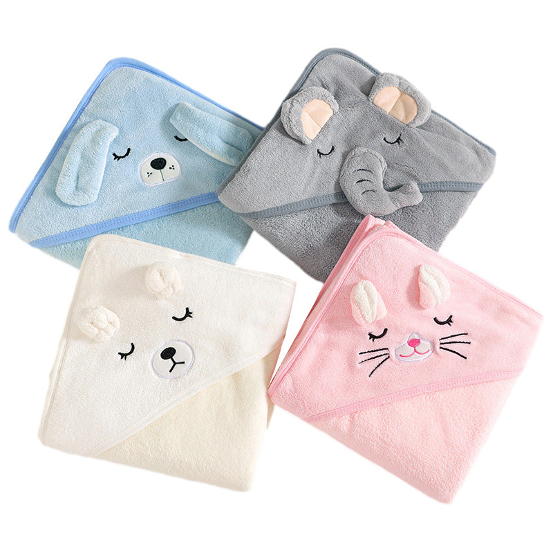 Animal Hooded Baby Towel