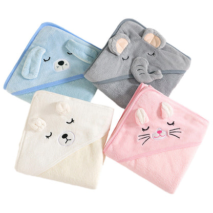 Animal Hooded Baby Towel