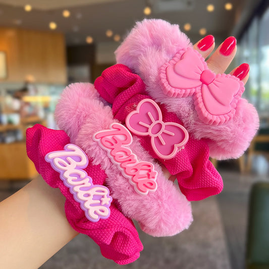 Barbie Pink Hair Band Set