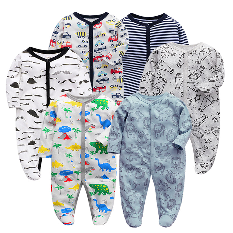 Cartoon Baby Rompers Set