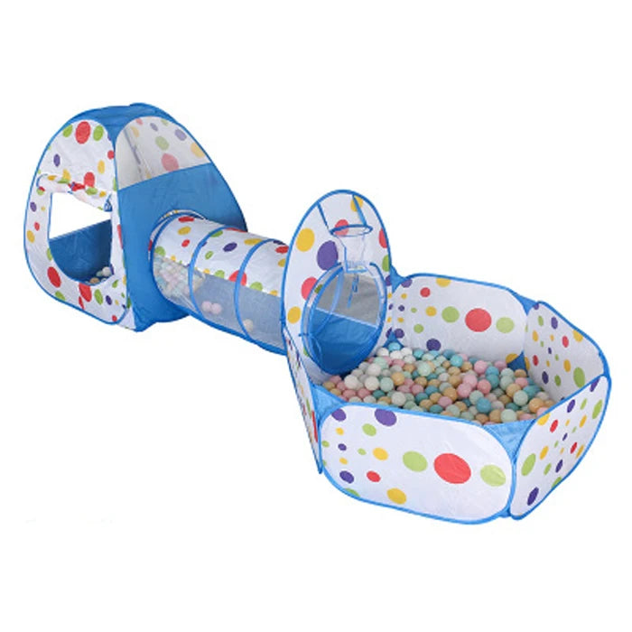 3-in-1 Foldable Baby Playpen & Ball Pool Set