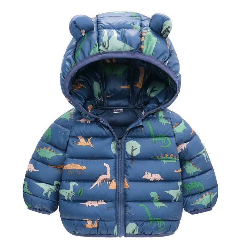 Dino Hooded Down Jacket