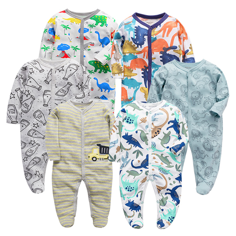 Cartoon Baby Rompers Set