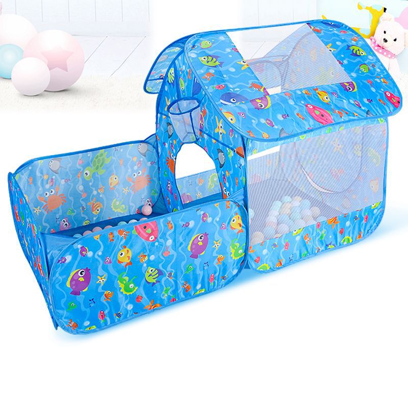 3-in-1 Foldable Baby Playpen & Ball Pool Set