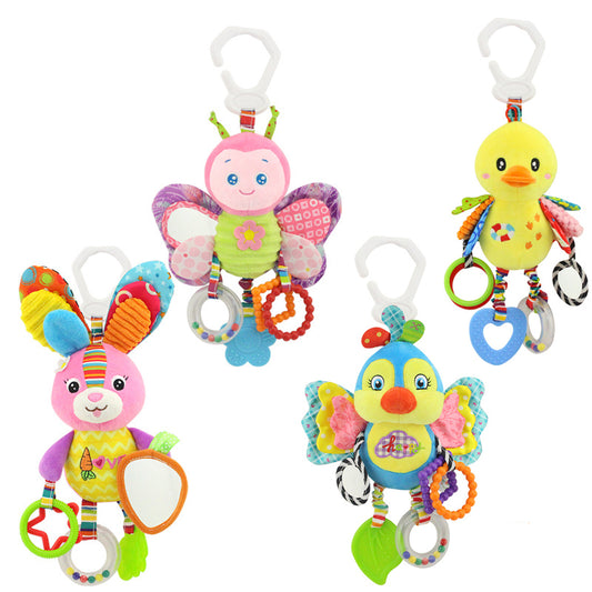CuddleCritter Teether Rattle
