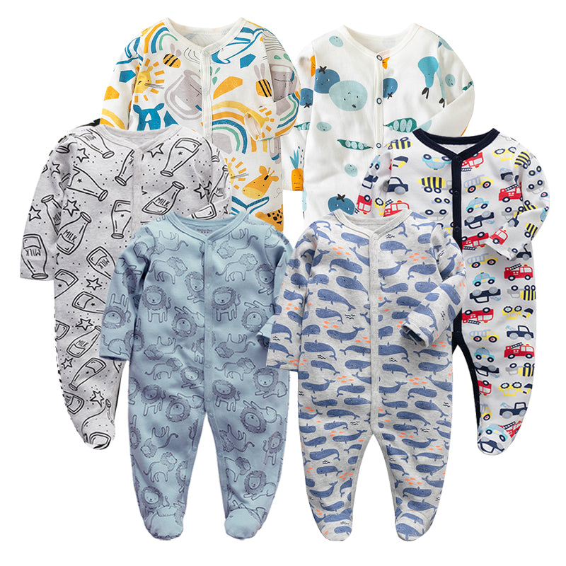 Cartoon Baby Rompers Set