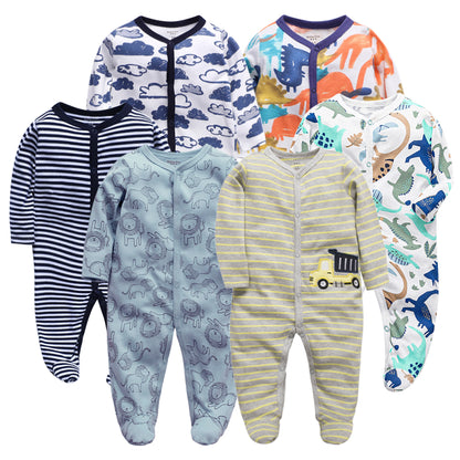 Cartoon Baby Rompers Set