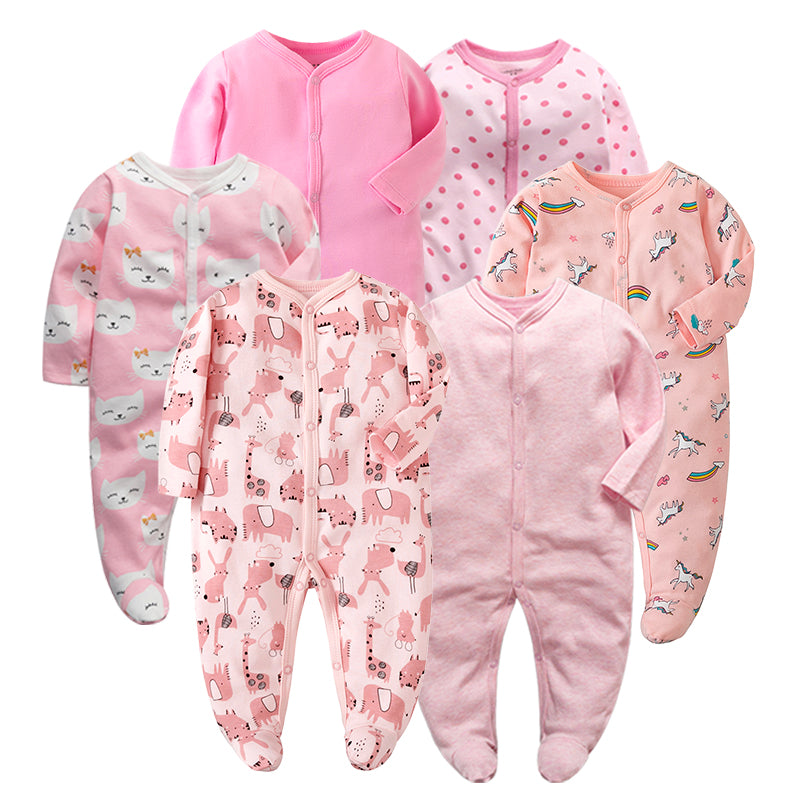 Cartoon Baby Rompers Set