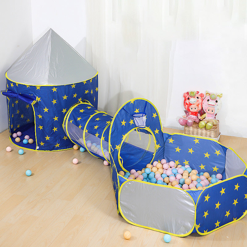 3-in-1 Foldable Baby Playpen & Ball Pool Set