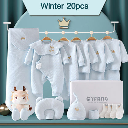 CozyCotton Newborn Set (15/17/18/20 pcs) - Unisex 0-3M