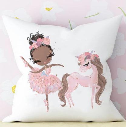 "Ballerina Bliss Pillow"
