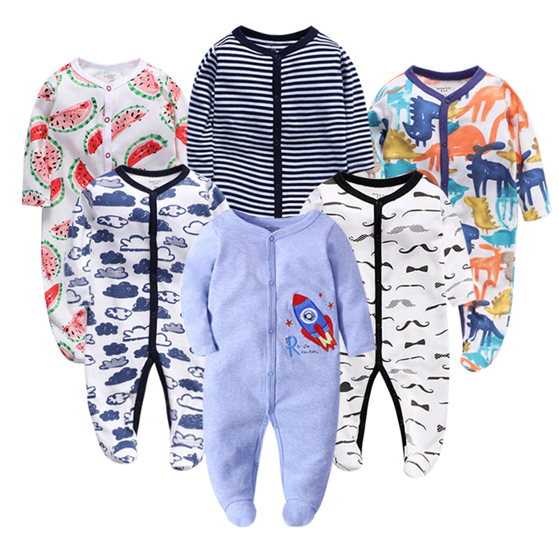 Cartoon Baby Rompers Set