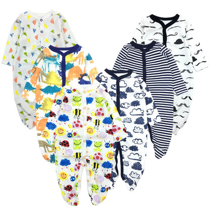 Cartoon Baby Rompers Set