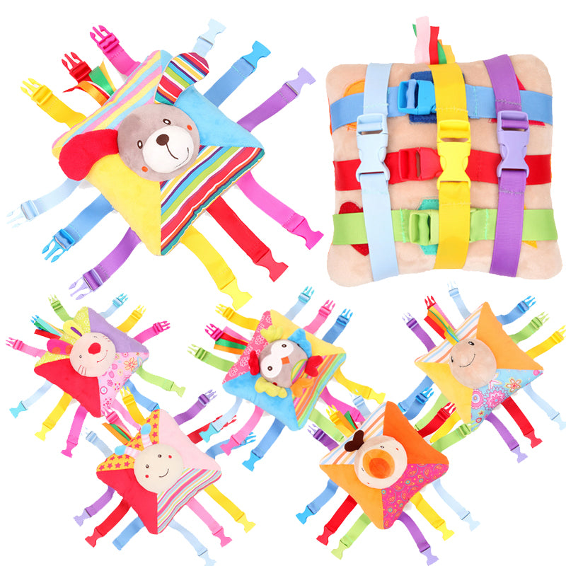 CuddleCritter Teether Rattle
