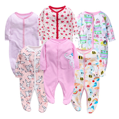 Cartoon Baby Rompers Set