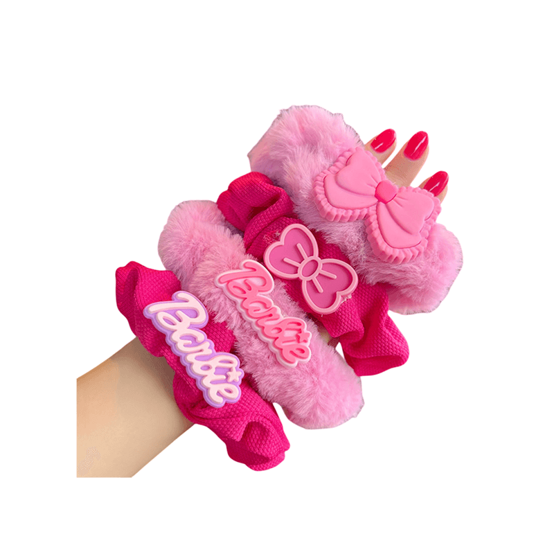 Barbie Pink Hair Band Set