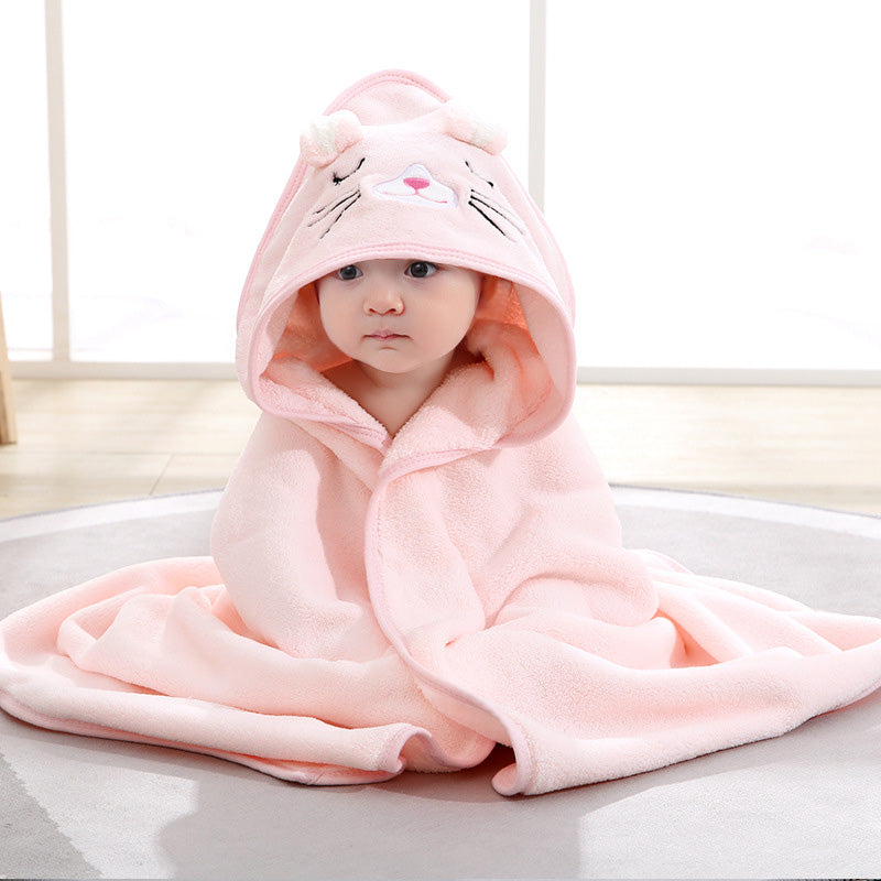 Animal Hooded Baby Towel