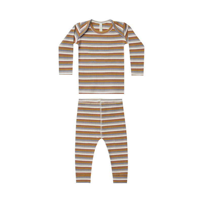 Striped Baby Outfit Set