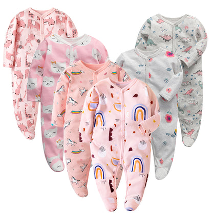 Cartoon Baby Rompers Set