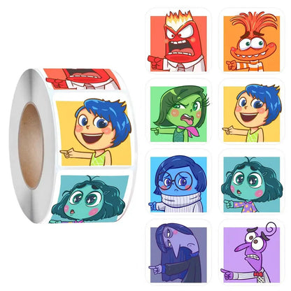 Inside Out 2 Sticker Roll - 500pcs