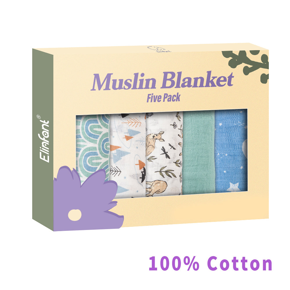 Elinfant Soft Swaddle Set