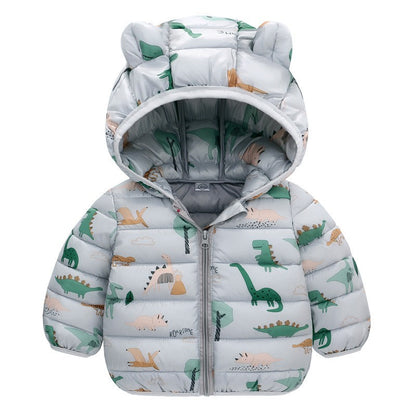 Dino Hooded Down Jacket