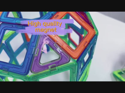 MagnaBuild Plus – Big Magnetic Blocks for Kids